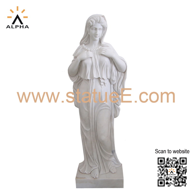 carrara marble statue